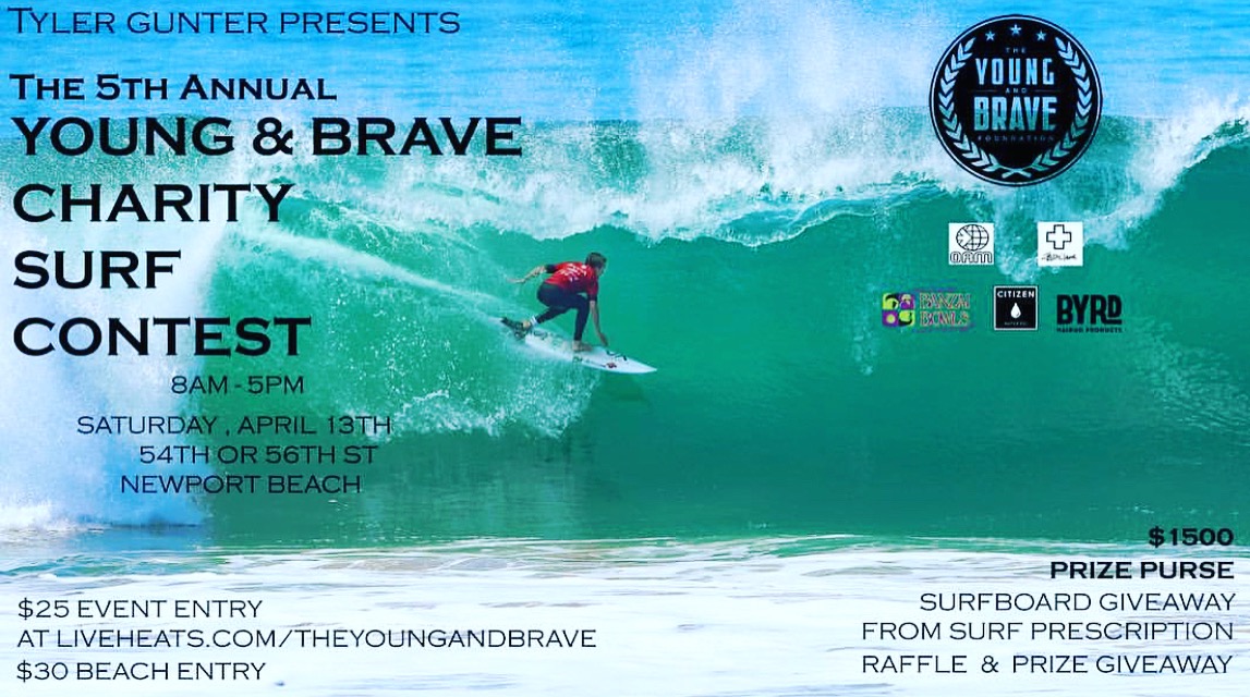 5th Annual Charity Surf Contest Presented by Tyler Gunter